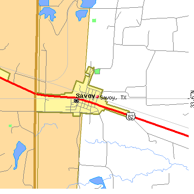 Savoy map