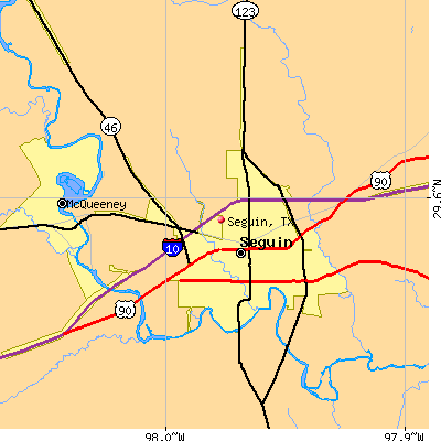 Seguin map
