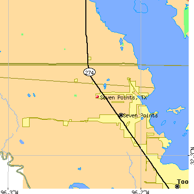 Seven Points map