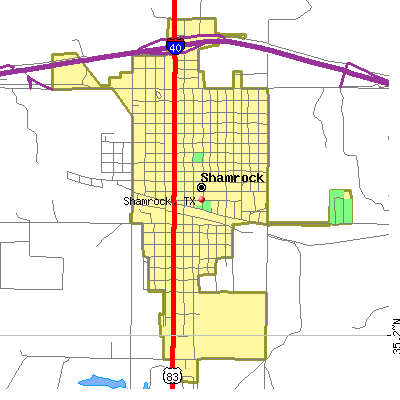 Shamrock map