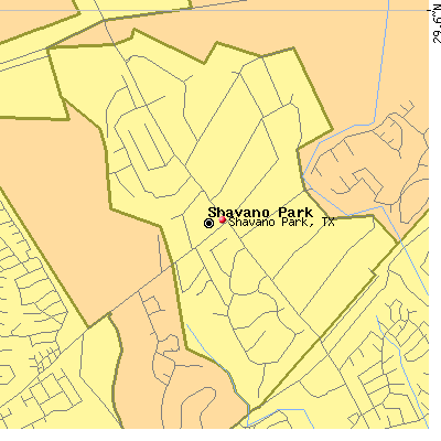 Shavano Park map