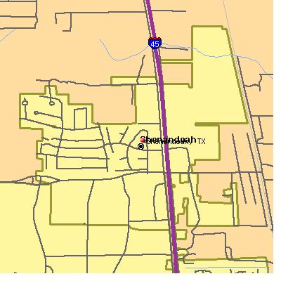 Shenandoah map