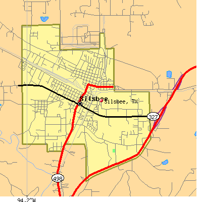 Silsbee map