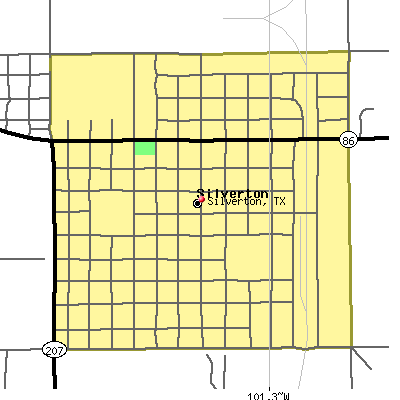 Silverton map