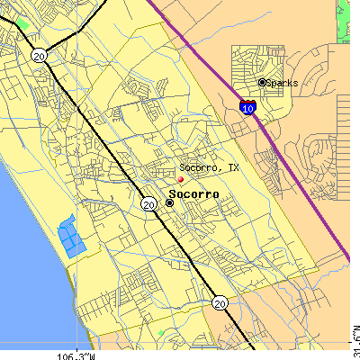 Socorro map