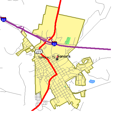 Sonora map
