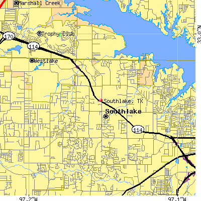Southlake map