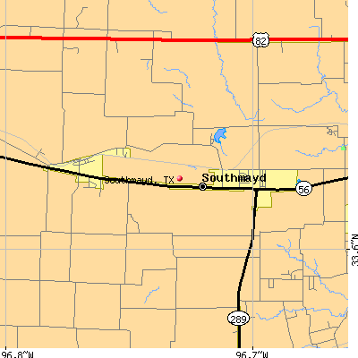 Southmayd map