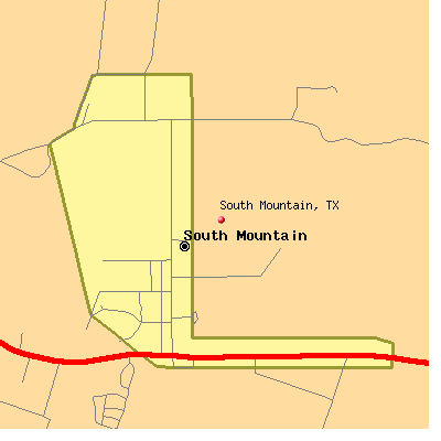 South Mountain map