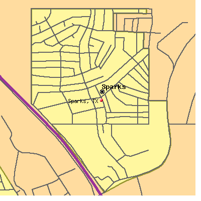 Sparks map