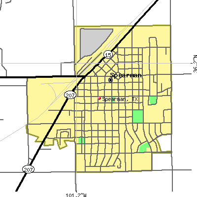 Spearman map