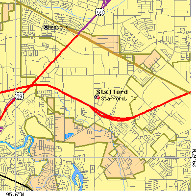 Stafford map