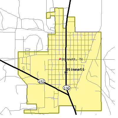 Stinnett map
