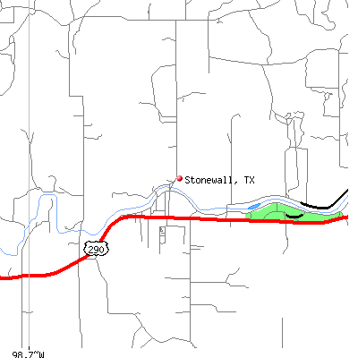 Stonewall map
