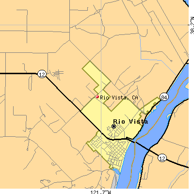 Rio Vista map