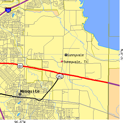 Sunnyvale map