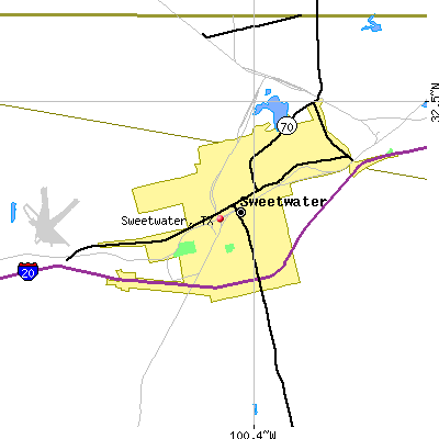 Sweetwater map