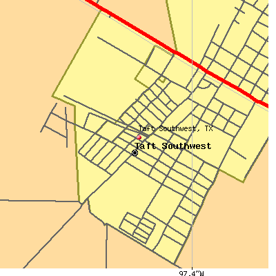 Taft Southwest map