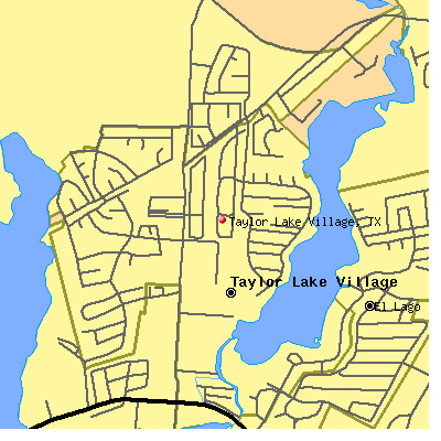Taylor Lake Village map