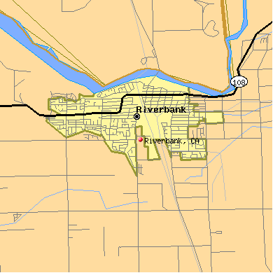Riverbank map