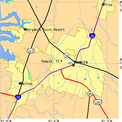 Temple map