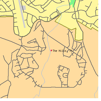 The Hills map
