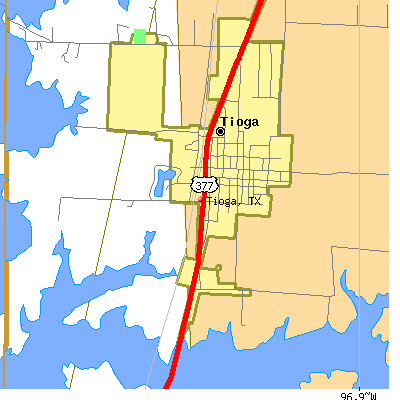 Tioga map