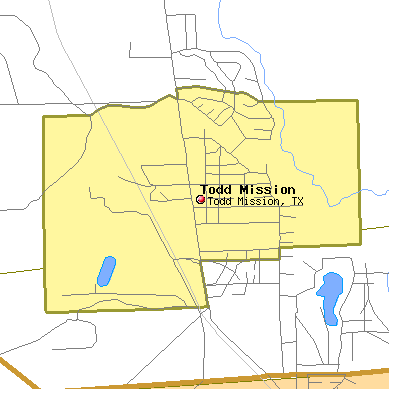 Todd Mission map