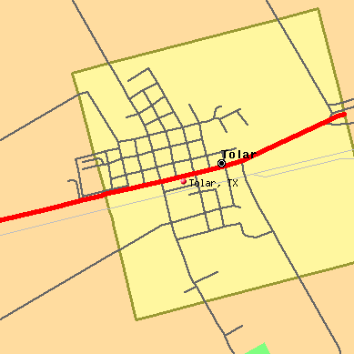 Tolar map