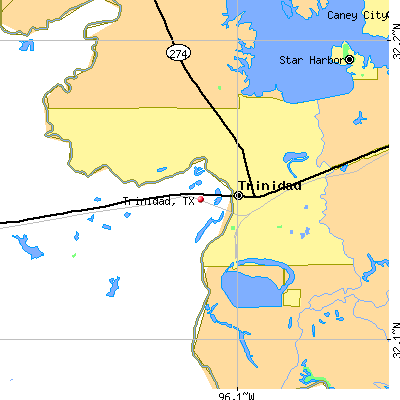 Trinidad map