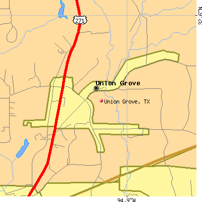 Union Grove map