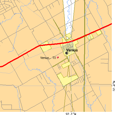 Venus map