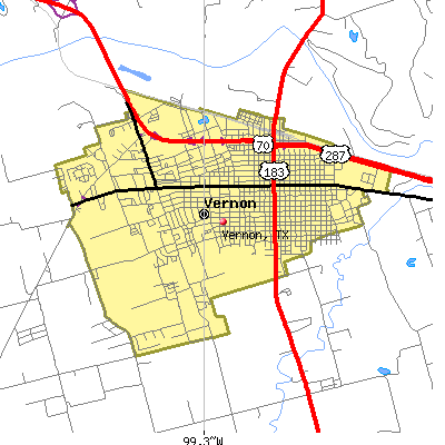 Vernon map