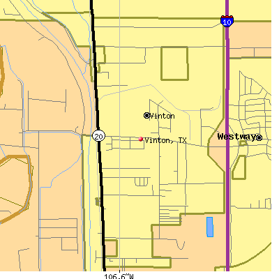 Vinton map