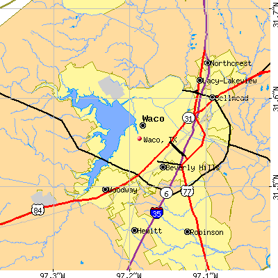 Waco map