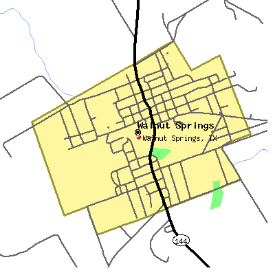 Walnut Springs map