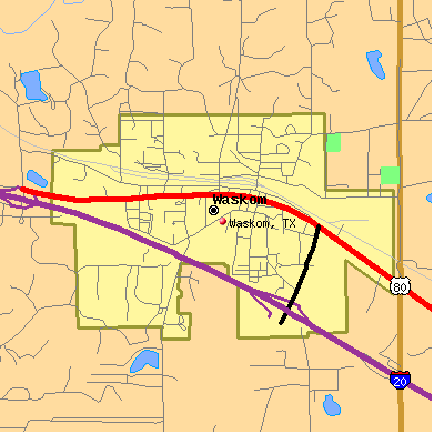 Waskom map