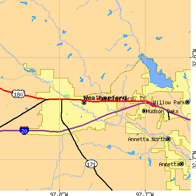 Weatherford map