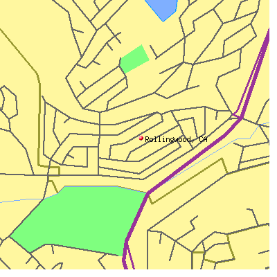 Rollingwood map
