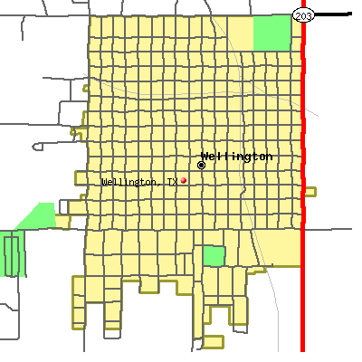 Wellington map