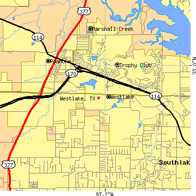 Westlake map