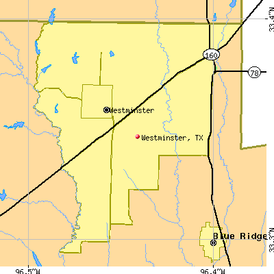 Westminster map