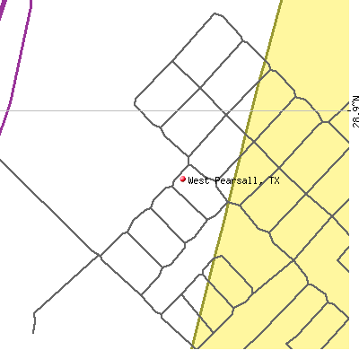 West Pearsall map