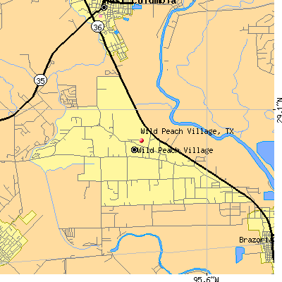 Wild Peach Village map