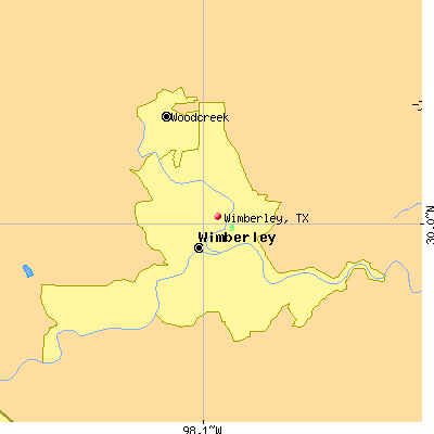 Wimberley map