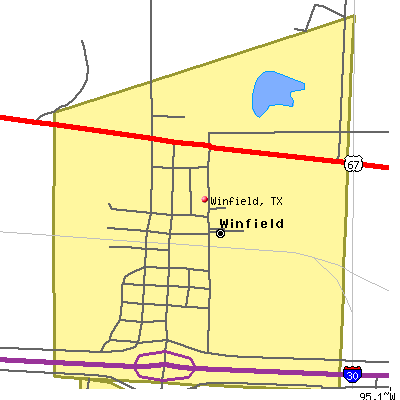 Winfield map