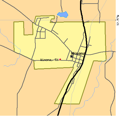 Winona map