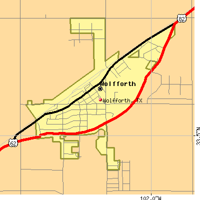 Wolfforth map