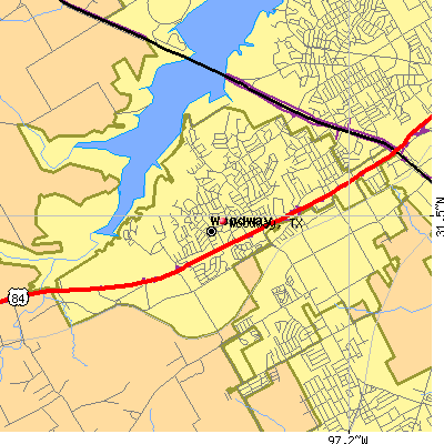 Woodway map