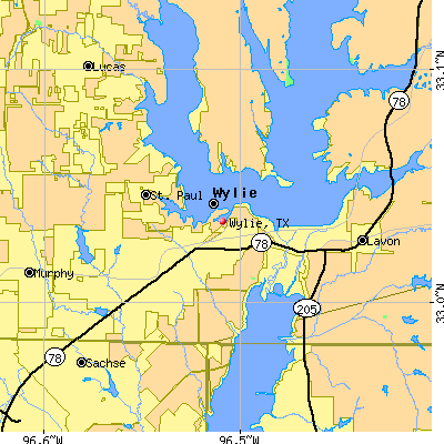 Wylie map